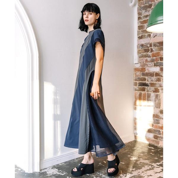 ワンピース スラントスイッチングワンピース