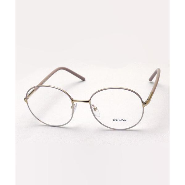 「PRADA」 メガネ FREE ベージュ レディース