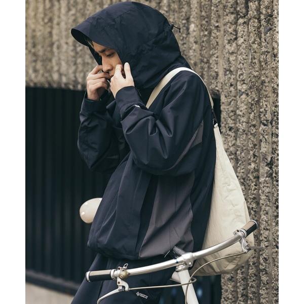 「+phenix」 ブルゾン MEDIUM ブラック×グレー メンズ