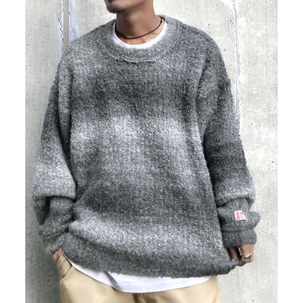 「Java」 長袖ニット LARGE グレー レディース