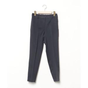 「INED CLARO」 パンツ 7号 ネイビー レディース
