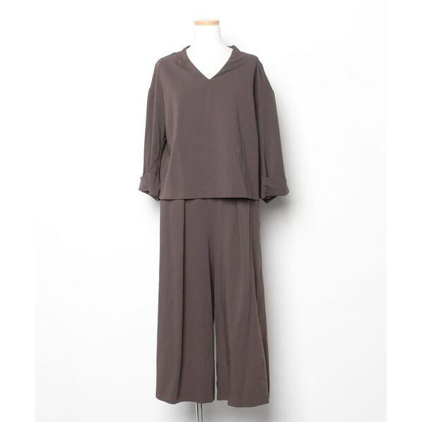 「JOURNAL STANDARD relume」 セットアップ SMALL ブラウン レディース