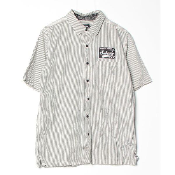 「Subciety」 長袖シャツ X-LARGE オフホワイト メンズ