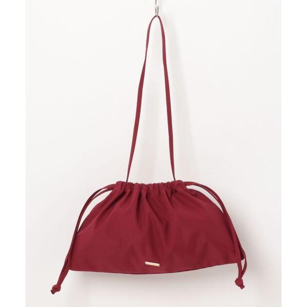 トートバッグ 「atneK」gold plate purse bag / ゴールドプレート巾着バッグ...