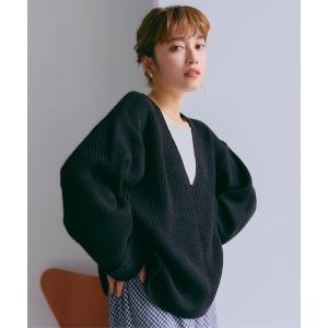 「titivate」 長袖ニット FREE ブラック レディース