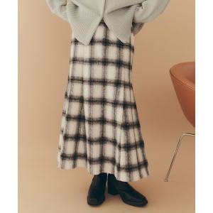 「titivate」 ロングスカート L ホワイト系その他 レディース