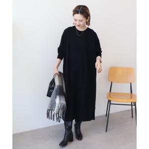 「AMERICAN HOLIC」 ニットワンピース M ブラック レディース