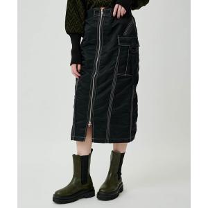 「A + TOKYO」 スカート 1 ブラック レディース