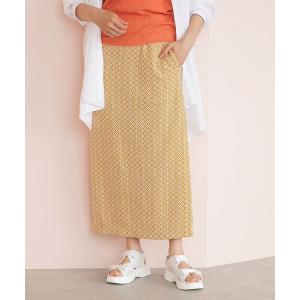 「niko and...」 タイトスカート LARGE イエロー レディース