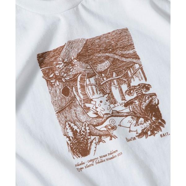 「BAIT」 半袖Tシャツ LARGE ホワイト メンズ