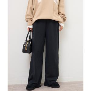 スウェットパンツ ジャージ 「追加」ワイドスウェットパンツ レディース