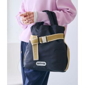 トートバッグ 「別注」OUTDOOR PRODUCTS(アウトドアプロダクツ)2WAYベルトトートバッグS「CROSS FUNCTION/クロスファンクション」 レディース