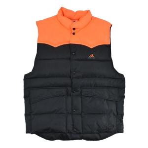 ダウンベスト ベスト 「USED」adidas 2トーン ダウンベスト メンズ レディース