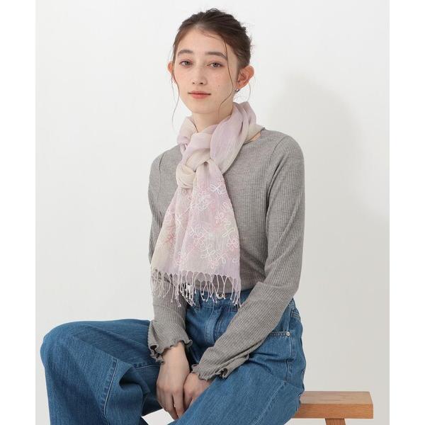 ストール マフラー インド刺繍ストール レディース