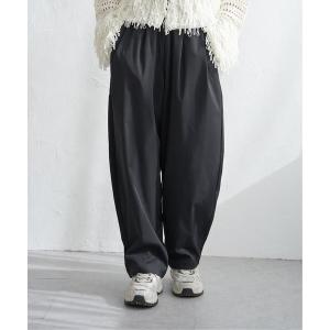 パンツ タックコクーンパンツ レディース