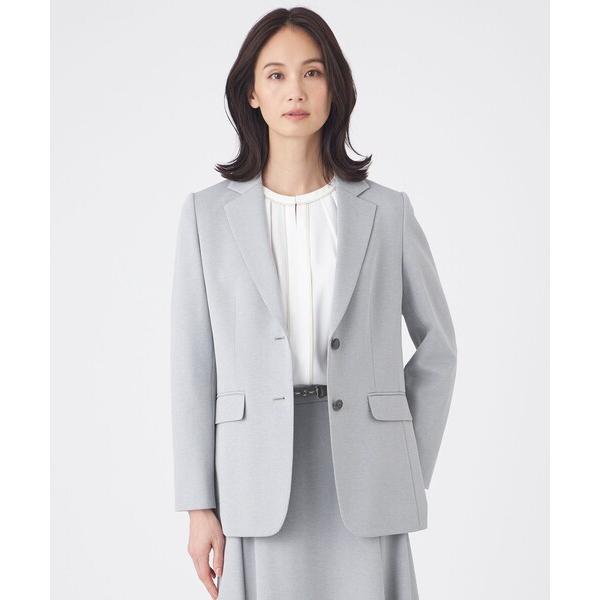 ジャケット テーラードジャケット 「美シリーズ・ウォッシャブル」トリアセスビンダイアゴナルジャケット...