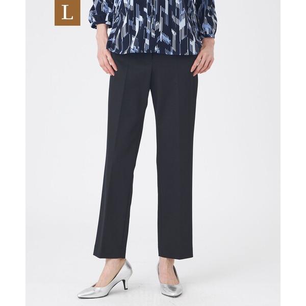 パンツ 「L」「美シリーズ・ウォッシャブル」トリアセスビンダイアゴナルパンツ レディース