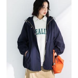 マウンテンパーカー ウインドブレーカー 撥水加工ミディ丈マウンテンパーカー レディース