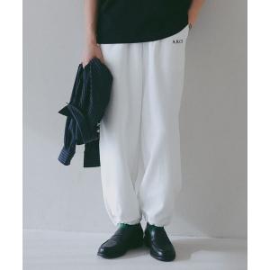 ワイドパンツ スウェットパンツ ジャージ 「AMERICAN RAG CIE」 ロゴパンツ（ユニセックス） レディース メンズ