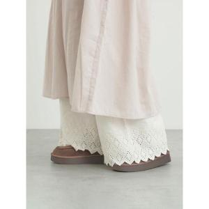 パンツ 「抗菌防臭」スカラップレースペチパンツ レディース