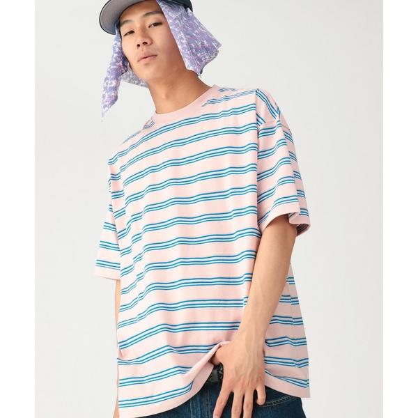 tシャツ ルーズ ボーダー Tシャツ メンズ