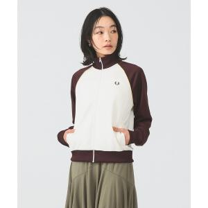 FRED PERRY✨️ トラックジャケット レディース S FRED PERRY（フレッドペリー） ジャージ Taped Track Jacket／フレッド