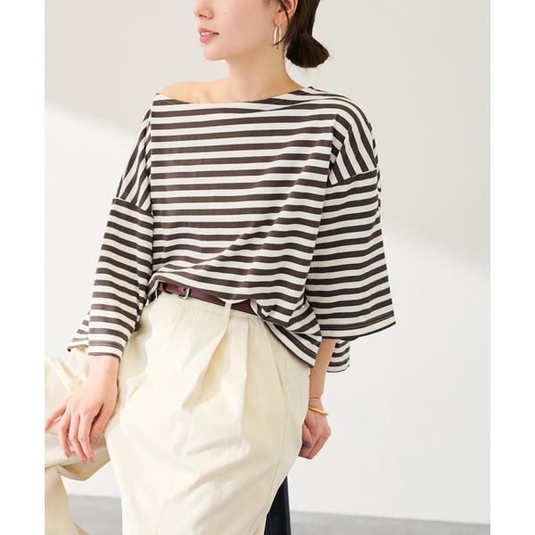 tシャツ ONIT/オニット 別注OVERSIZE WIDE BORDER レディース