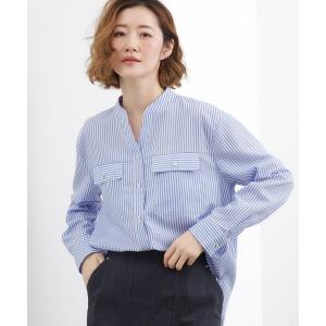 ブラウス シャツ 「貴島明日香さん着用」お仕事も普段も。今どきワークシャツブラウス レディース