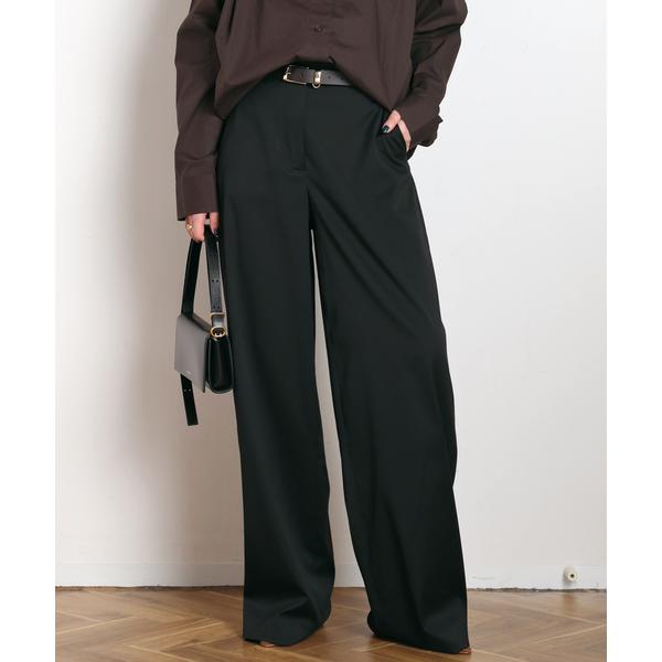 スラックス パンツ 「REMAIN/リメイン」Cocoon Suiting Pants レディース