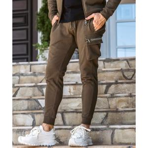 ウノピュウノウグァーレトレ ロングパンツ ストライプ メンズ