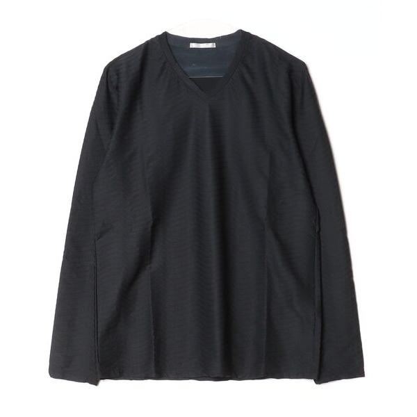tシャツ HIGH STREET∴ＢＵＲＵＧＮОＲＩウェーブタックＶＮナガソデＴＣＳ メンズ