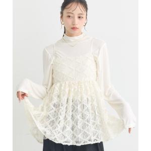 ベスト ジレ 「2026SS/先行予約」フリンジレースキャミビスチェ レディース