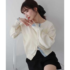 カーディガン 「UVカット」カラーコンビニットカーディガン レディース