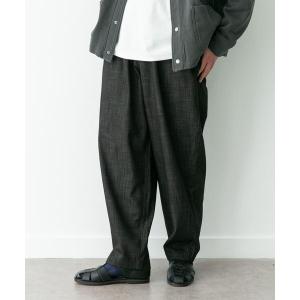 ジーンズ デニムライクイージーワイドパンツ メンズ