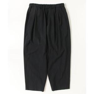 スラックス 「YOKO SAKAMOTO」DOUBLE PLEATED EASY PANTS メンズ レディース