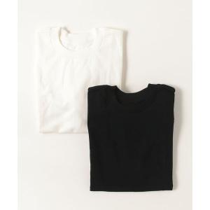 tシャツ 「Hanes/ヘインズ」メンズ SHIRO KURO「2枚組」クルーネックTシャツ メンズ