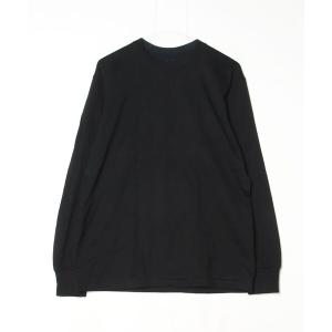 tシャツ 「Hanes/ヘインズ」メンズ KURO クルーネックロングスリーブTシャツ メンズ