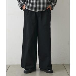 パンツ コットンツイルバギーパンツ メンズ