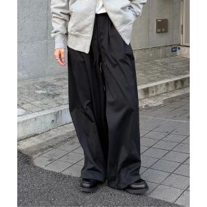 パンツ ストレッチツイルバレルイージーパンツ メンズ レディース