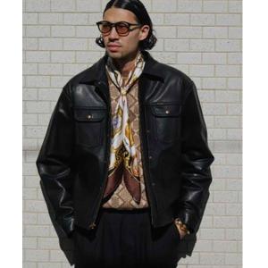 コート ジャケット Wrangler/ラングラー 24MJZ LEATHER「ゴートレザー」/ジャケット メンズ