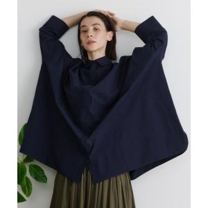 ブラウス シャツ マージンシルエットシャツ レディース メンズ