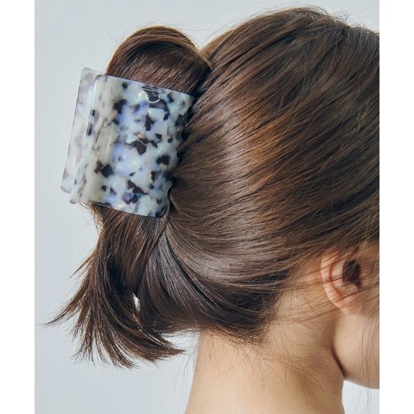 ヘアクリップ ワイド スクエア アセチ バンス クリップ