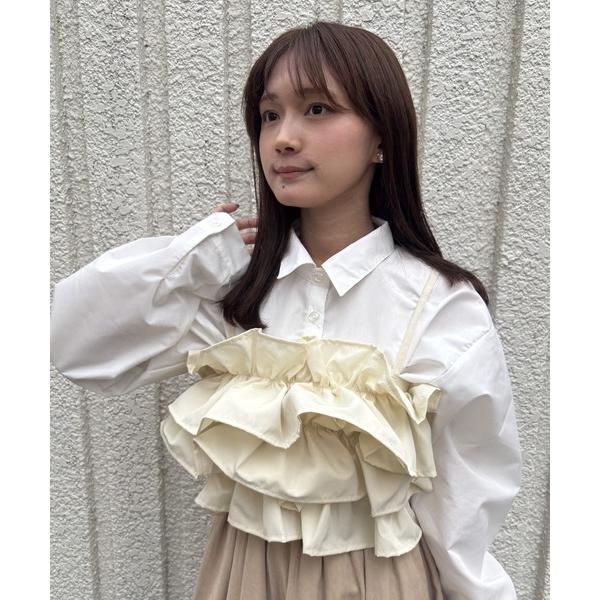 キャミソール FRILL BUSTIER「IROHANI」