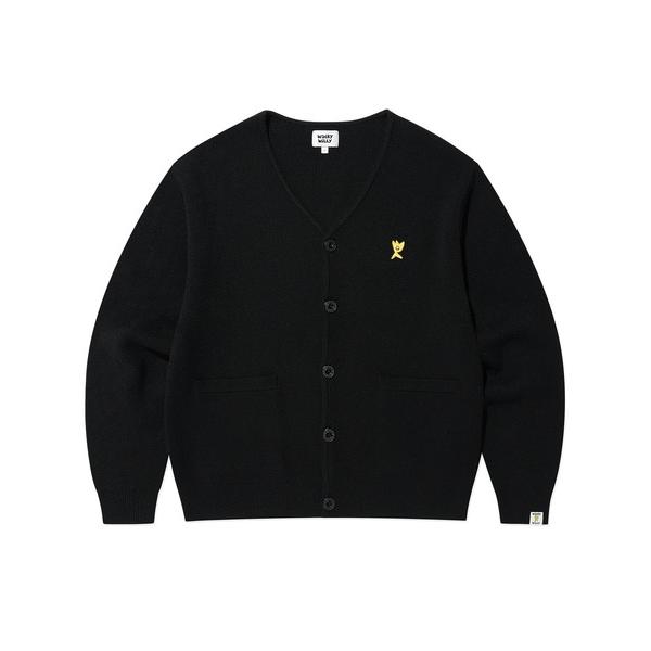 カーディガン V-NECK ONE-POINT CARDIGAN メンズ レディース