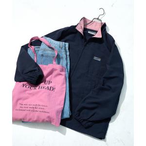 ブルゾン アウター 限定展開　FREAK'S STORE OUTDOORS 配色 スタンドカラー ブルゾン レディース