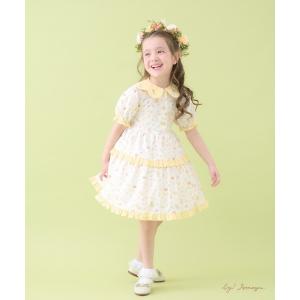 ワンピース 「想馬まゆ×coeur a coeur」イースタープリントセットアップ キッズ 子供服 女の子