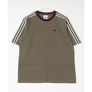 tシャツ adidas/アディダス ブリットコア リンガー 半袖Tシャツ /BRITCORE SHORT-SLEEVE RINGER T-SHIRT