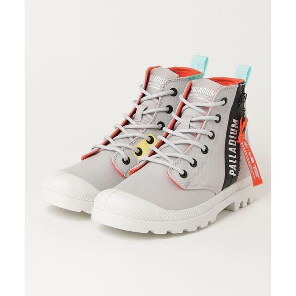 「PALLADIUM」 ハイカットスニーカー 24cm グレー メンズ