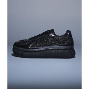 「Onitsuka Tiger」 ローカットスニーカー 22.5 ブラック系その他 レディース