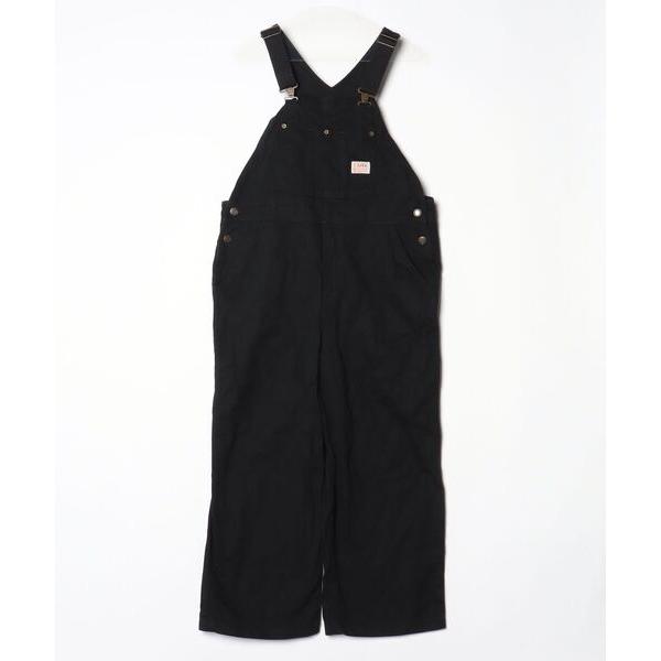 「Java」 オーバーオール MEDIUM ブラック レディース